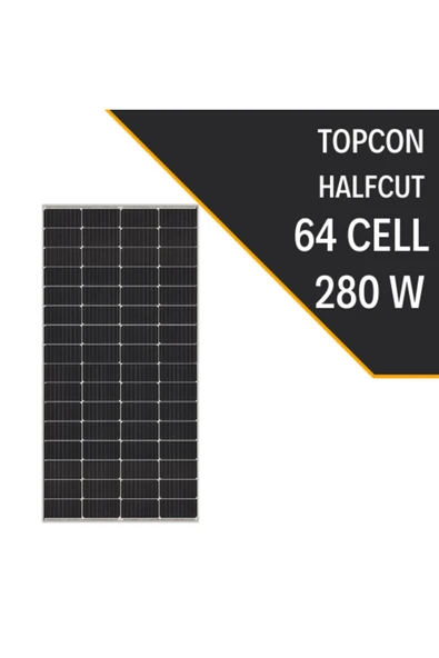 LEXRON 280W HALF CUT TOPCON GÜNEŞ PANELİ ürün görseli 1