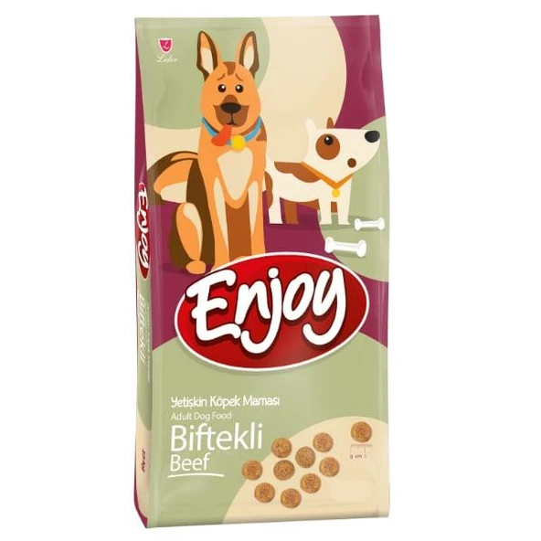 Enjoy Biftekli Yetişkin Köpek Maması 15 Kg ürün görseli 1