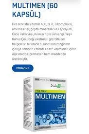 Suda Vitamin Multimen For Men Multivitamin 60 Bitkisel Kapsül - Resim 2