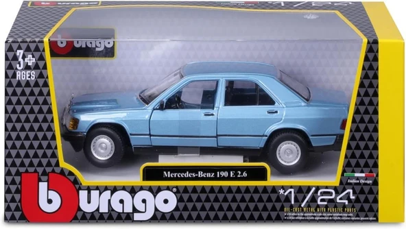 1021103 Mercedes Benz 190 E 2.6 1/24 Model Araba ürün görseli 1