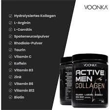 Voonka Active Men Collagen 250 gr - Resim 3