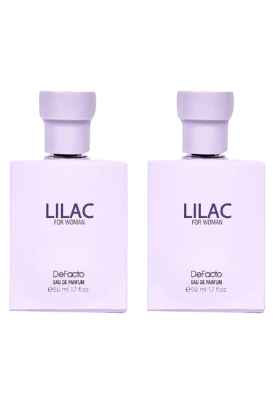 DEFACTO KADIN LİLAC PARFÜM 50 ML 2’Lİ SET ürün görseli 1