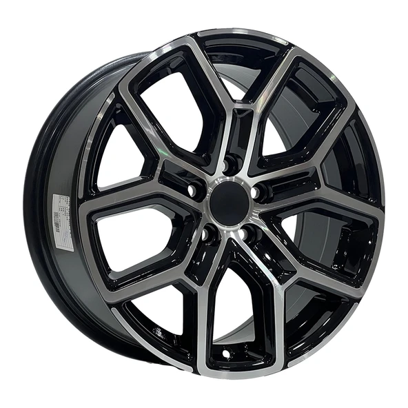 7X16 DY-946 5X98 ET39 58.1 BLACK MACHINED XL ürün görseli 1