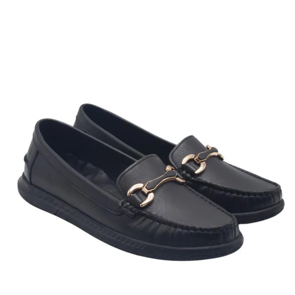 VENÜS 25484103Y LOAFER TOKALI KADIN DERİ AYAKKABI ürün görseli 1