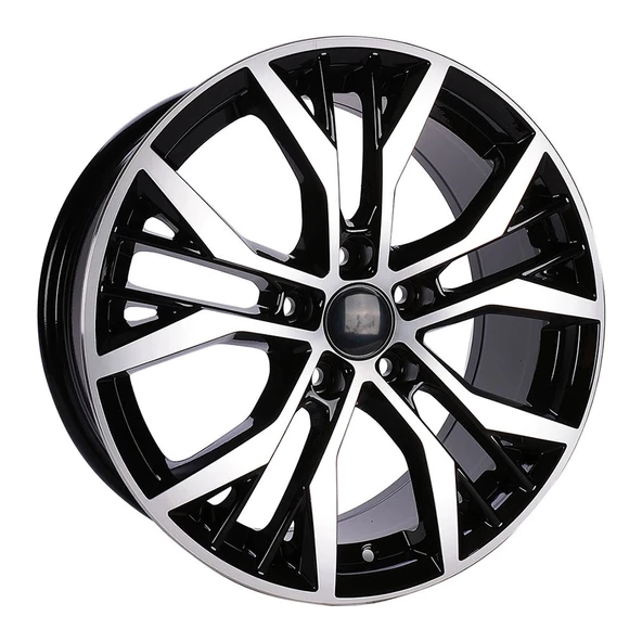 7 X 16 BK-713 5X100 ET35 57.1 BLACK MACHINED XL ürün görseli 1