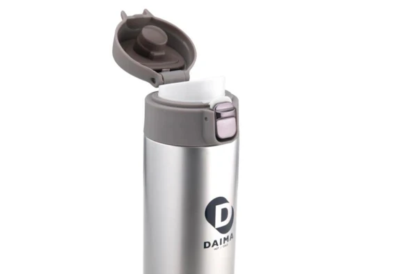 DAİMA HANDY TERMOS GÜMÜŞ 520ML - Resim 2