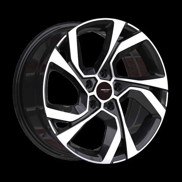 7.5 X 17 PRO-75229 5X114.3 ET40 66.1 BLACK MACHINED XL ürün görseli 1