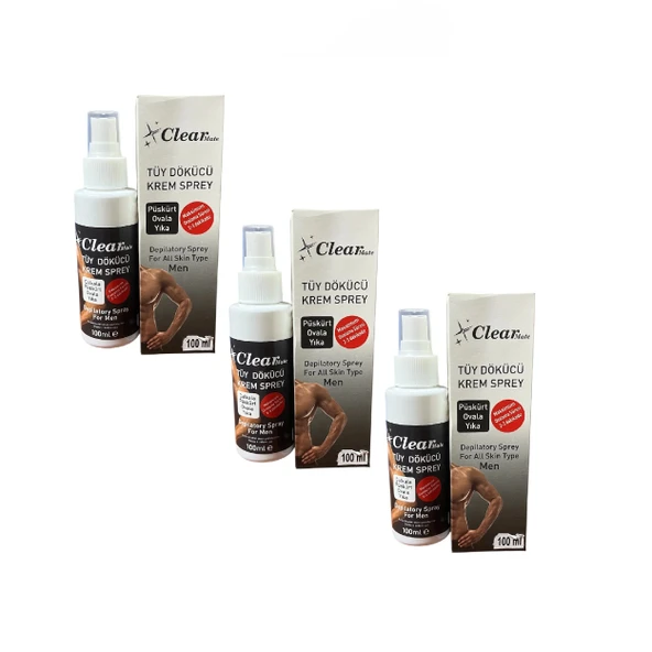 Tüy Dökücü Erkekler için Krem Man 100 ml, 3Adet ürün görseli 1