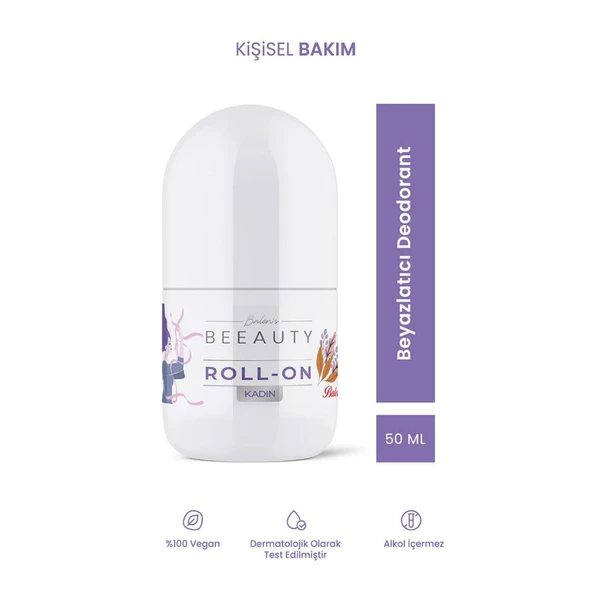 Balen’s Beeauty Kadın Beyazlatıcı Deodorant Roll On 50 Ml ürün görseli 1