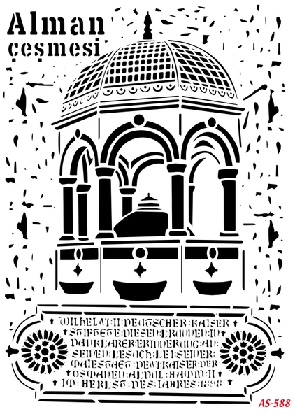 A4 SERİSİ STENCIL AS588 21X29 ürün görseli 1