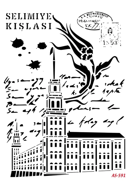 A4 SERİSİ STENCIL AS591 21X29 ürün görseli 1