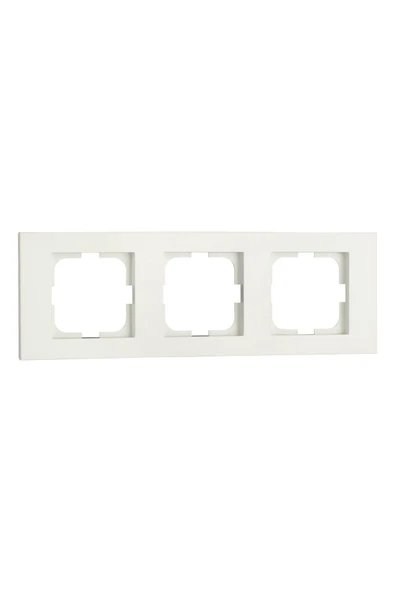 12 Adet Grano Beyaz Üçlü Çerçeve 12'li Paket / Set ürün görseli 1