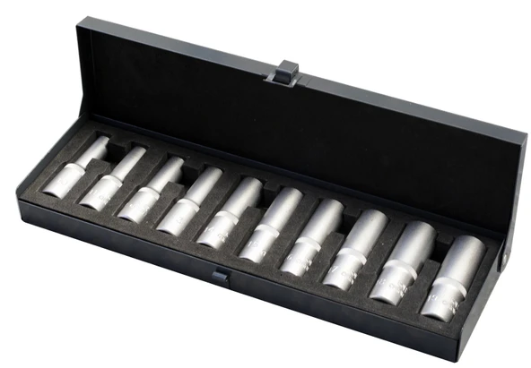 İzeltaş 1108 00 6010 1/2'' Altı Köşe Derin Lokma Takımı 10 Parça ürün görseli 1