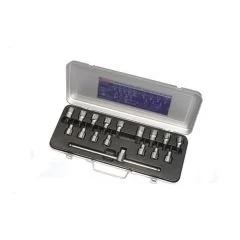 İzeltaş 1113006017 1/2'' Lokmalı Allen ve Star (Torx®) Uç Takımı 17 Parça ürün görseli 1