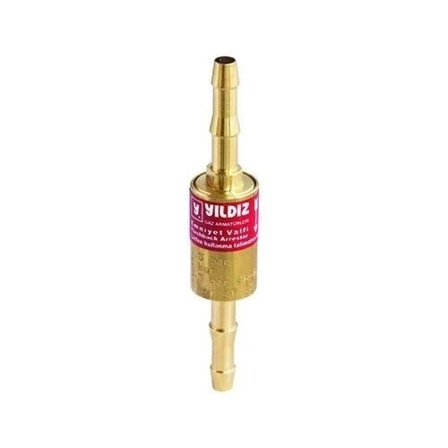 Yıldız 1018 Hortum Arası Alev Emniyet Valfi Yanıcı Gaz ürün görseli 1