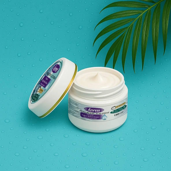 KOREN Hyaluronik Asit Yoğun Nemlendirici ve Dolgunlaştırıcı Krem 150 ml ürün görseli 1