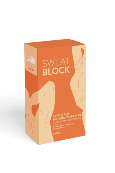 Sweat Block 10'lu Koltuk Altı Ter Emici Ped ürün görseli 1