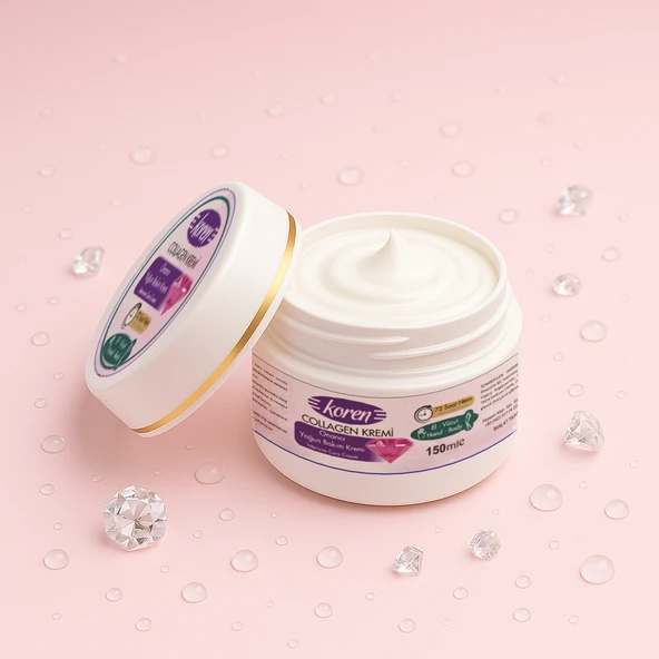 KOREN COLLAGEN Destekli Yoğun Nemlendirici ve Sıkılaştırıcı Krem 150 ml ürün görseli 1