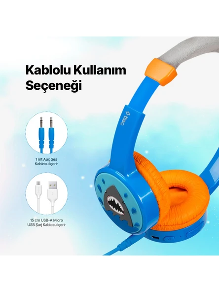 Ttec Soundbuddy 2 Bluetooth Çocuk Kulaklığı ürün görseli 1