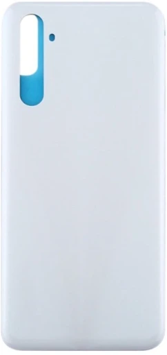 Realme 6 Uyumlu Arka Pil Kapağı Beyaz ürün görseli 1