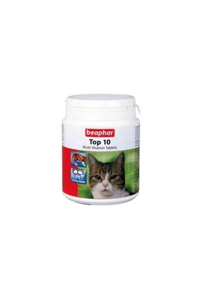 Beaphar Top 10 Kedi Multivitamin 180 Tablet ürün görseli 1