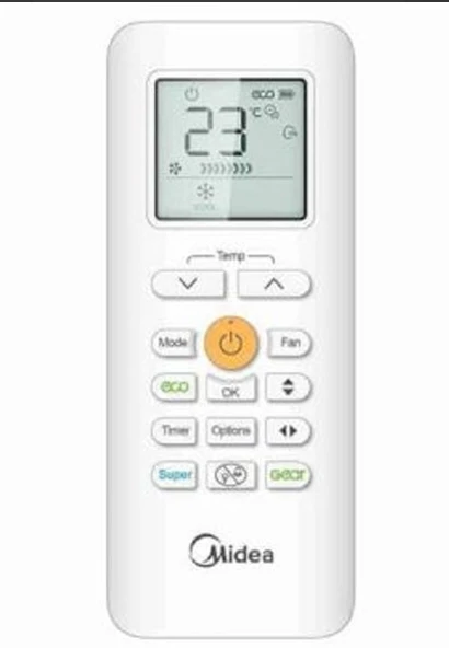MIDEA BLANC 12000 BTU KLİMA KUMANDASI ürün görseli 1