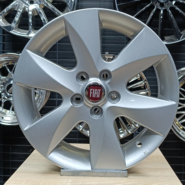 Sıfır OPAR 15 inç Fiorino, Egea, Doblo SILVER Jant Takımı - 6x15 5x98 ET44 58.1 - OEM: 55178576 ürün görseli 1