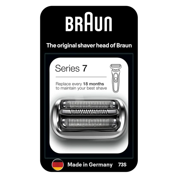 Braun Series 7 73S Tıraş Makinesi Yedek Başlığı - Gümüş ürün görseli 1