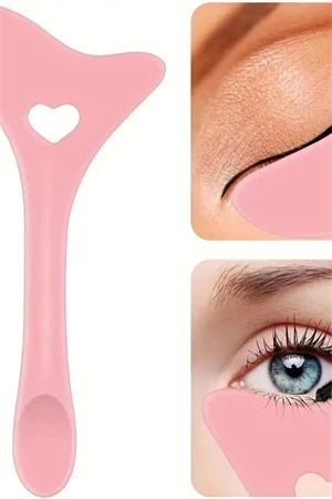 1 adet Goglobal Eyeliner Şablonu – Kanatlı Eyeliner, Ruj ve Maske Uygulaması İçin Makyaj Yardımcısı, Başlangıç Seviyesi İçin Kolay Kullanım ürün görseli 1