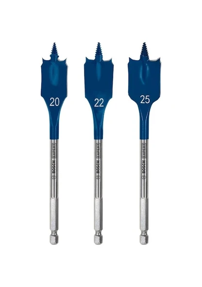 Bosch 20-25 Mm 3 Lü Expert Yaprak Matkap Ucu Seti 2608900331 ürün görseli 1