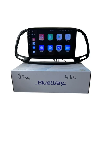 Fiat Doblo 2014-2020 BLUEWAY 4-64 PROFESYONEL OEM MULTİMEDİA - Resim 5