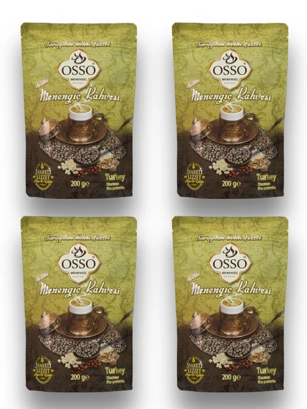 Osso 4'lü Menengiç Kahvesi(4X200=800gr) ürün görseli 1
