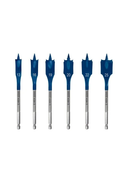 Bosch 13-25 Mm 6 Lı Expert Yaprak Matkap Ucu Seti 2608900333 ürün görseli 1