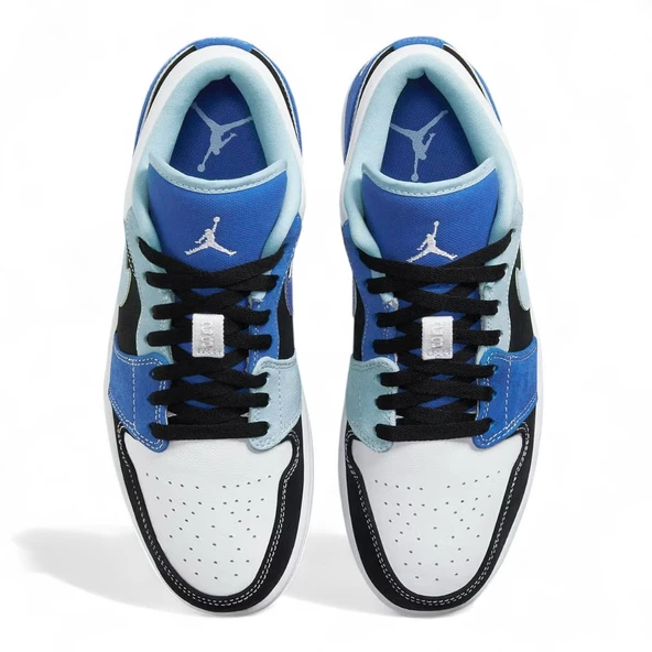 Nike Air Jordan 1 Low Multi-Blue Palette - Resim 5