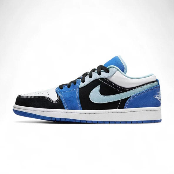 Nike Air Jordan 1 Low Multi-Blue Palette - Resim 3