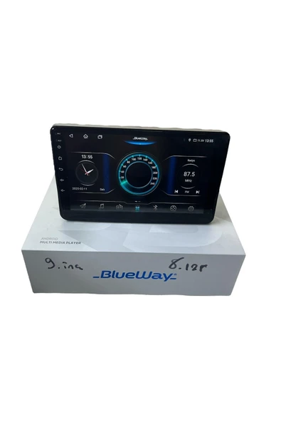 Fiat Panda 2003-2012 BLUEWAY 8-128 TAM PROFESYONEL OEM MULTİMEDİA ürün görseli 1