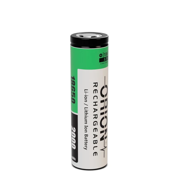 ORION PİL LI-ION 18650 2000 MAH 3C ürün görseli 1