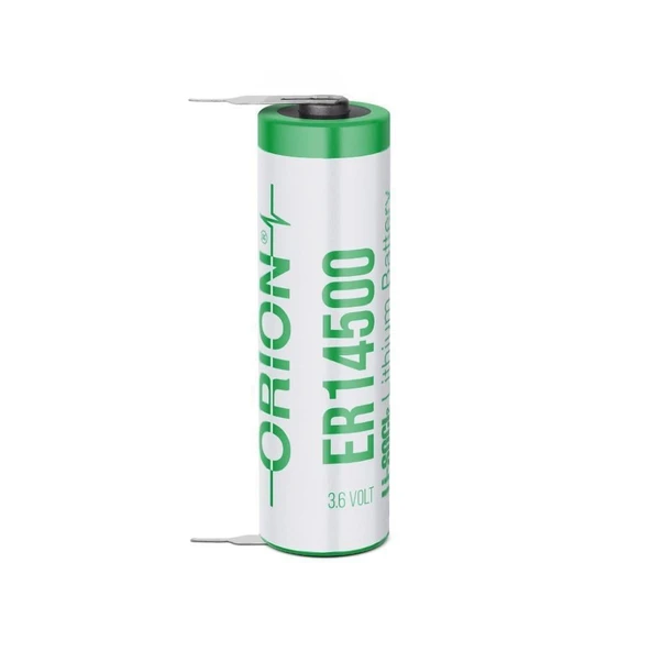 ORION PİL LITHIUM ER 14500 H 3,6V 2P ürün görseli 1