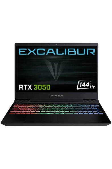 Excalibur G770.1270-bqj0x-b Intel Core I7-12700h 16gb 1tb Rtx3050 Dos Gamıng Laptop ürün görseli 1
