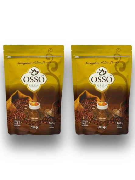Osso 2’li Osmanlı Kahvesi(2X200=400gr) ürün görseli 1
