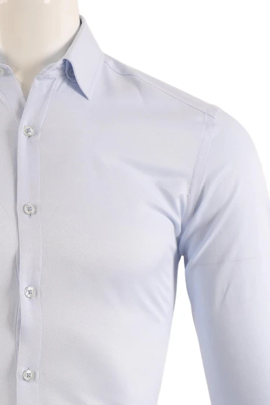 Erkek Slim Fit Gömlek - Resim 9