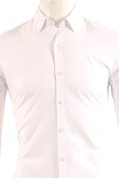 Erkek Slim Fit Gömlek - Resim 4