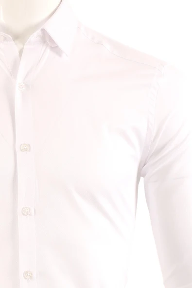 Erkek Slim Fit Gömlek - Resim 5