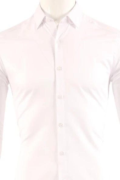 Erkek Slim Fit Gömlek - Resim 4