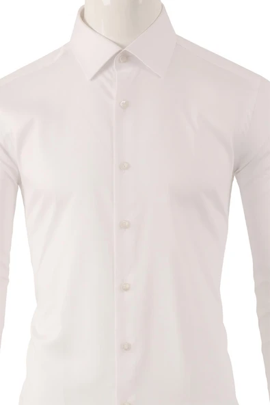 Erkek Slim Fit Damatlık Gömlek - Resim 4