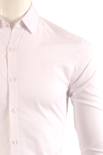 Erkek Slim Fit Gömlek - Resim 5