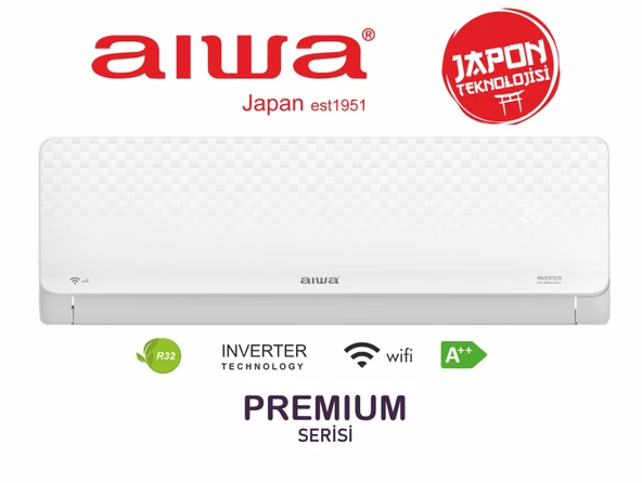 Aiwa Premium Serisi 12000 Btu A+++  Duvar Tipi Split Klima ürün görseli 1