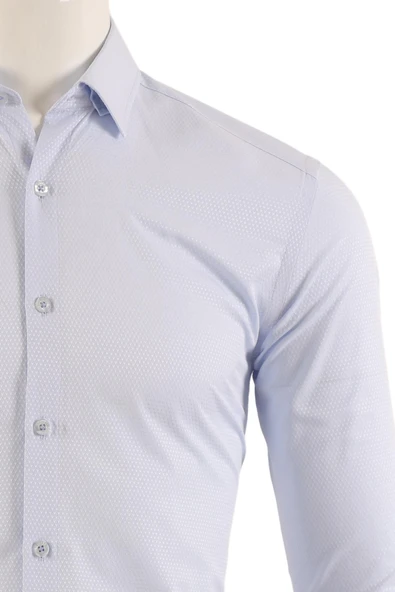 Erkek Slim Fit Gömlek - Resim 5