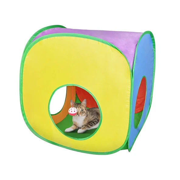 Kedi Kare Model Oyun Evi ürün görseli 1