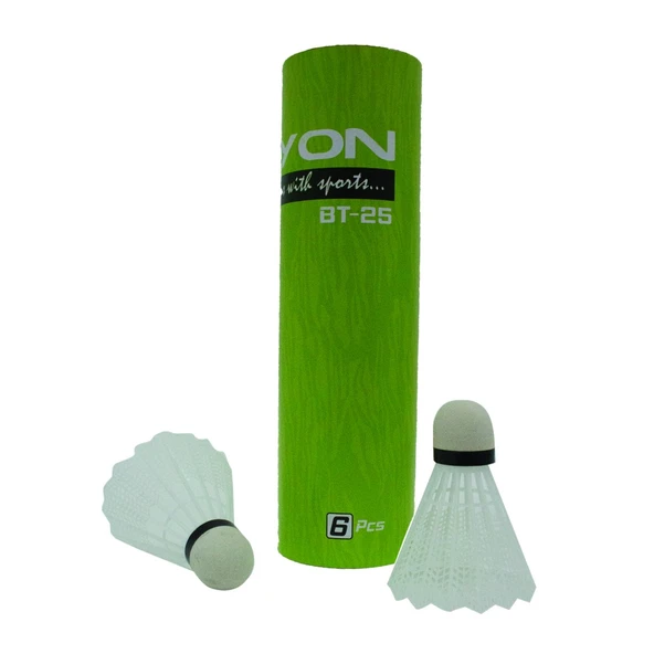 TRYON BADMINTON TOPU (PLASTİK) 6'LI ürün görseli 1